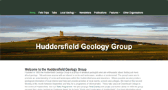 Desktop Screenshot of huddersfieldgeology.org.uk